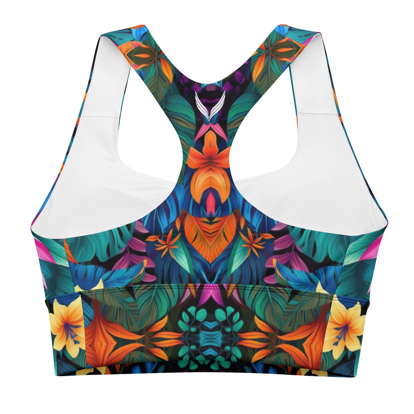 Terra Flora - Jardín del Éxtasis Longline Sports bra