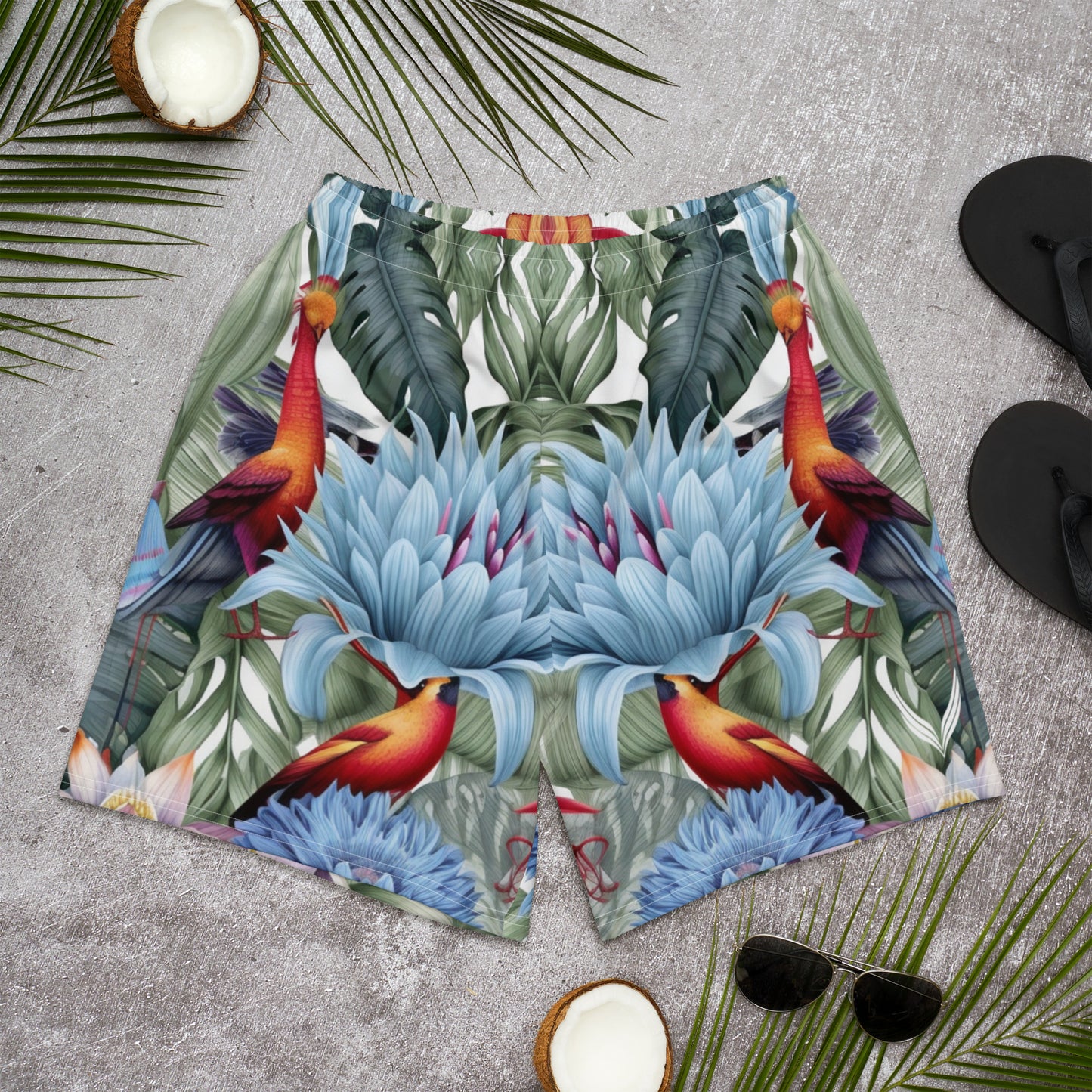 Terra Flora - pájaros del paraiso shorts