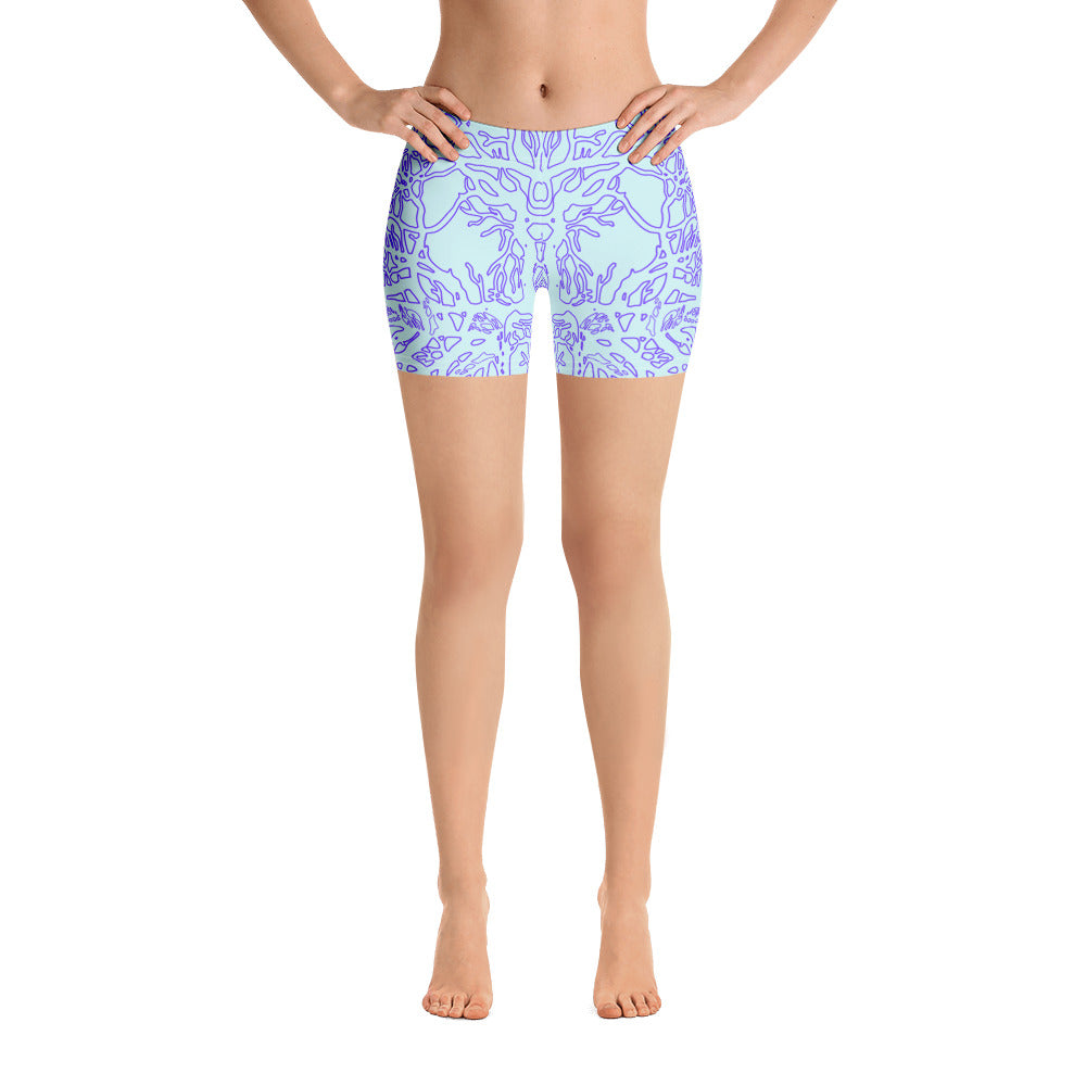 Neso Blue Coral - Performance Shorts