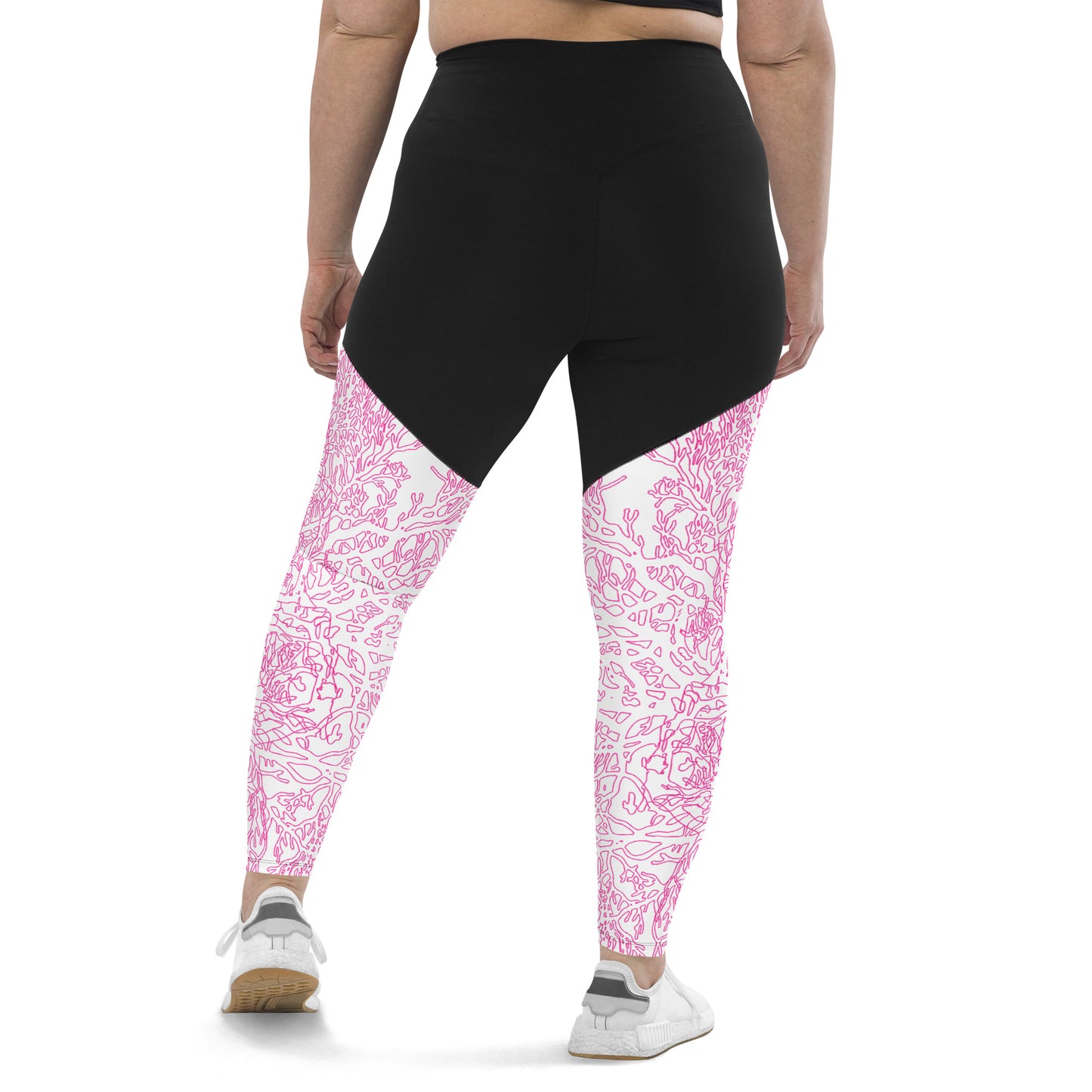 Neso Pink Coral - Compression Leggings