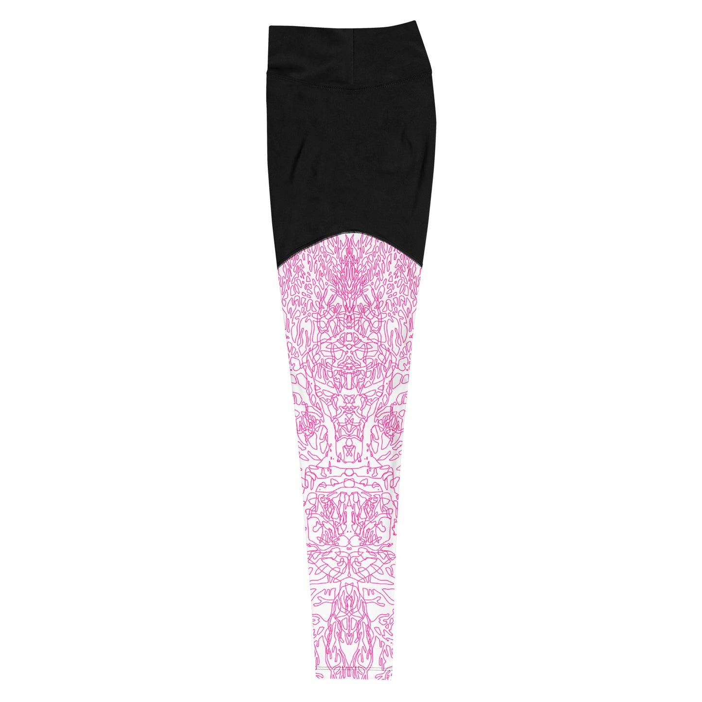 Neso Pink Coral - Compression Leggings