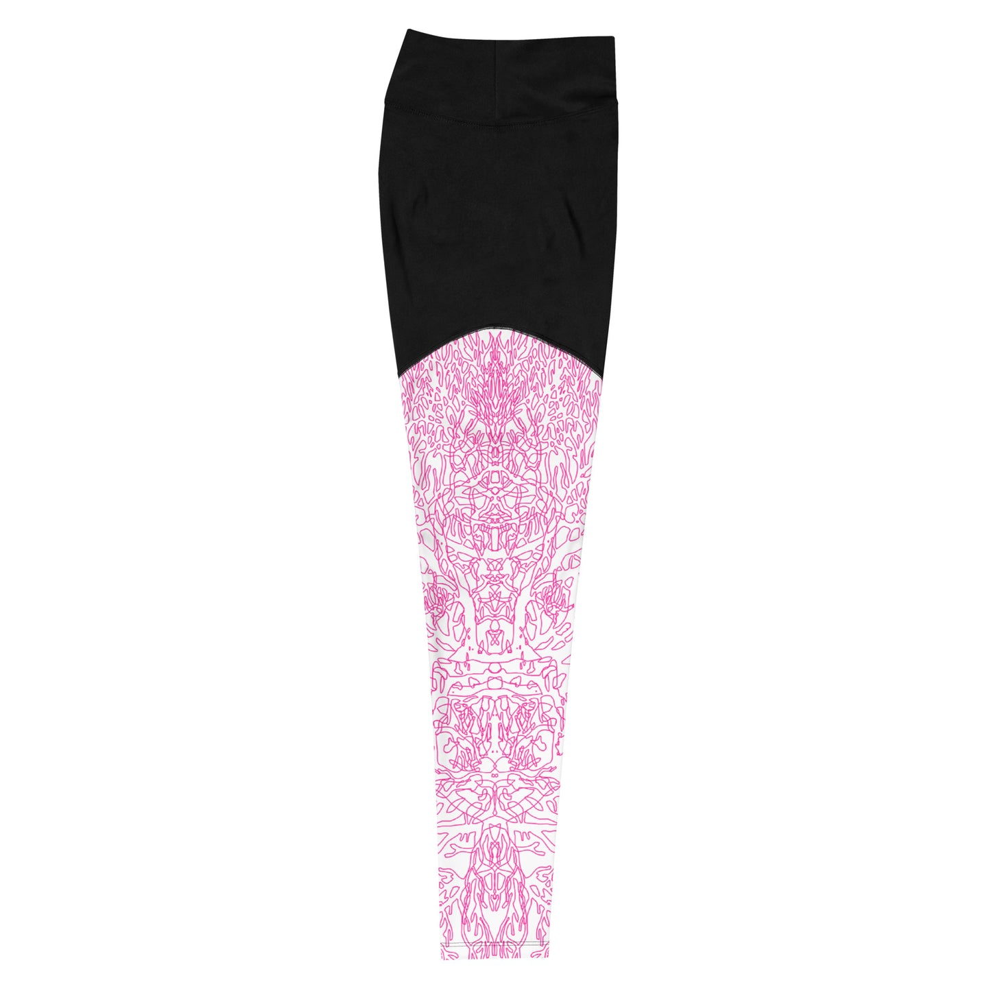 Neso Pink Coral - Compression Leggings