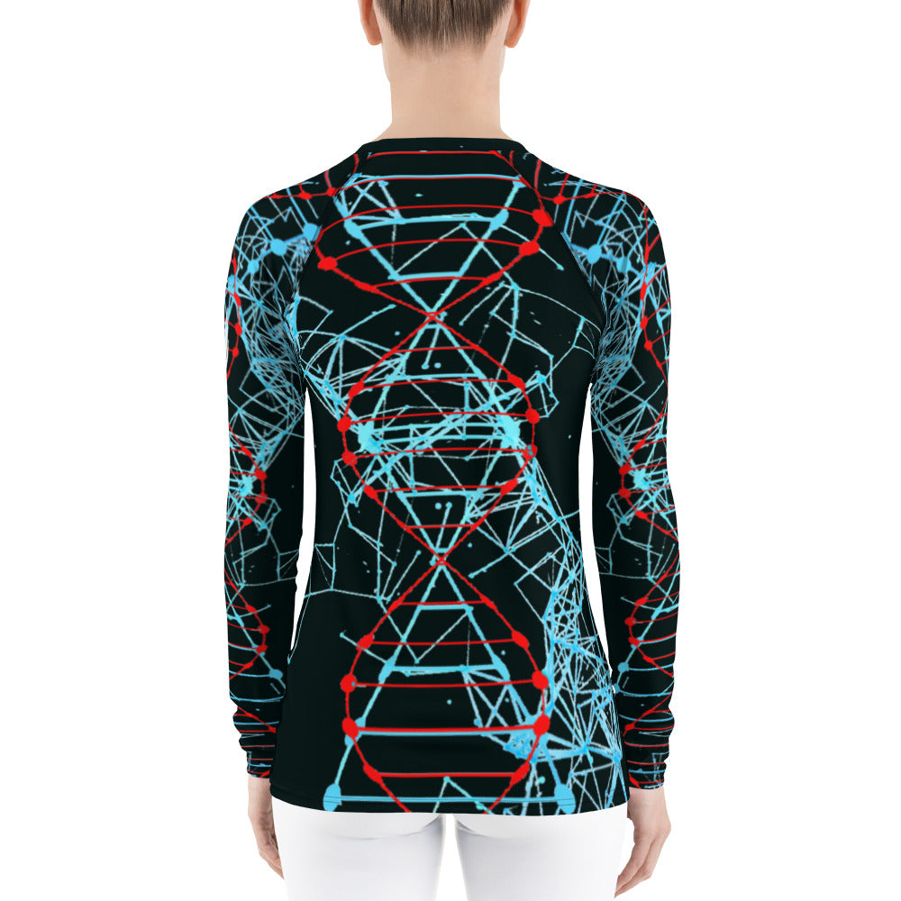 Voyager Genotype II Long Sleeve Performance - ทรงเข้ารูปเป็นพิเศษ - Rash Guard