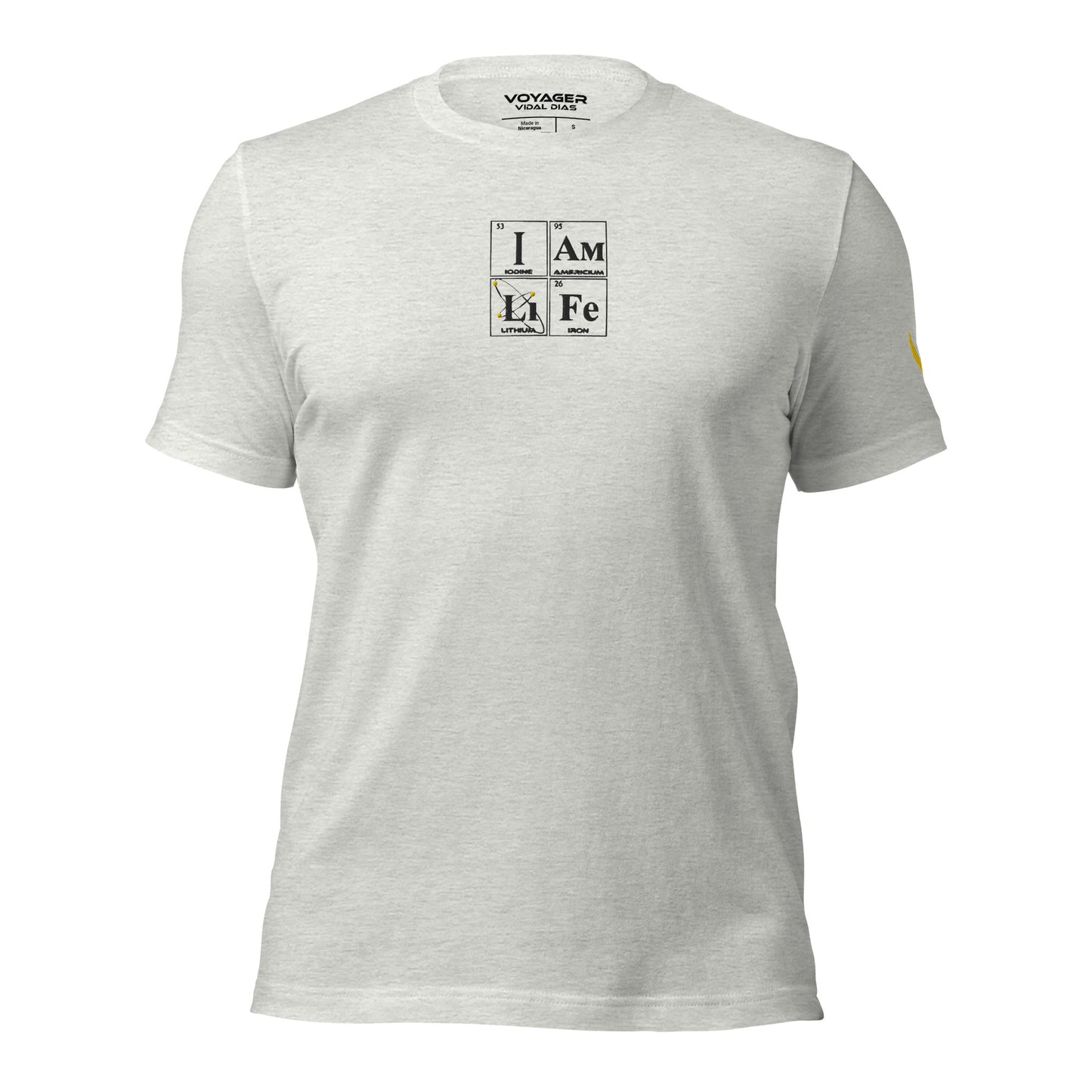 I Am Life embroidered t-shirt