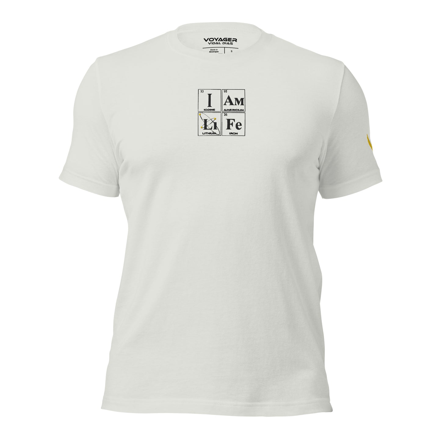 I Am Life embroidered t-shirt
