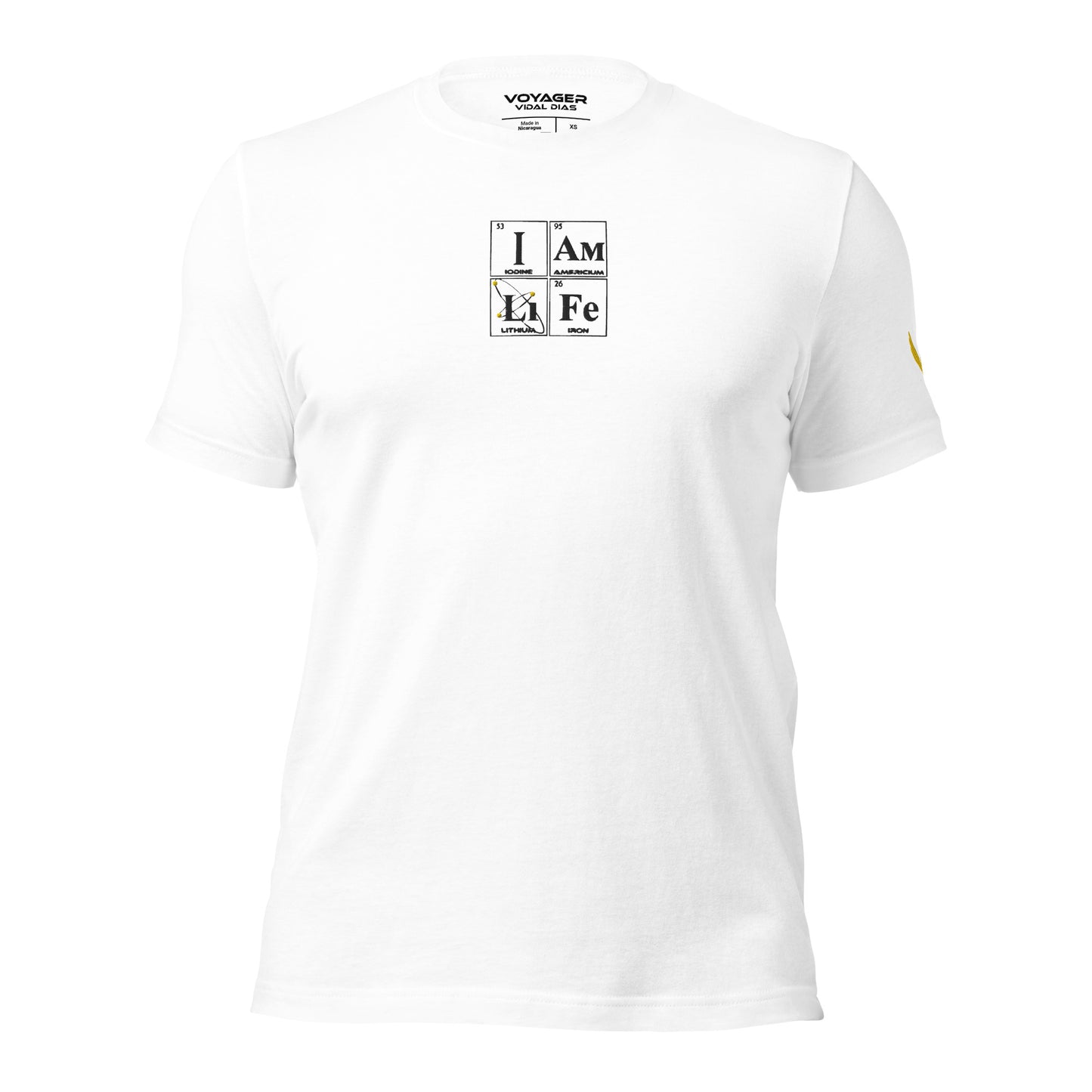 I Am Life embroidered t-shirt