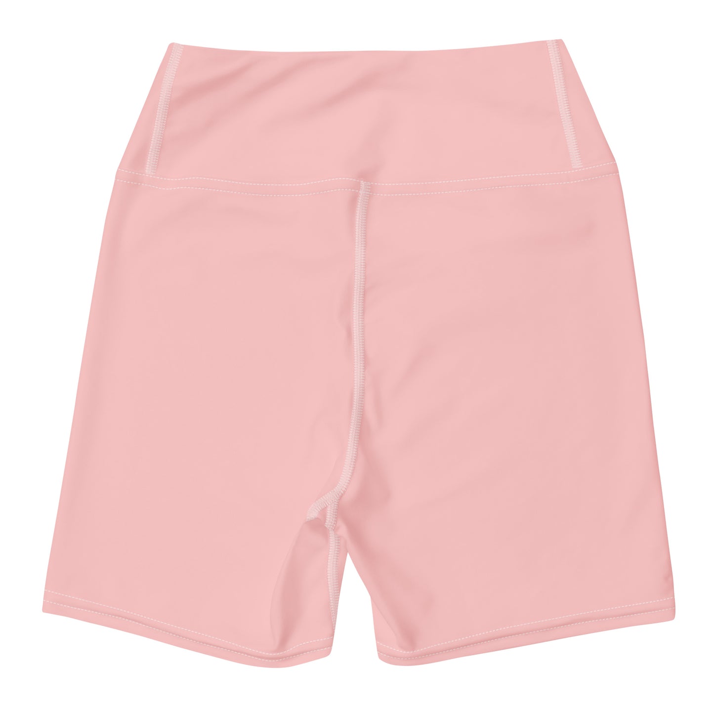 Voyager Pink High-Waisted Yoga Shorts