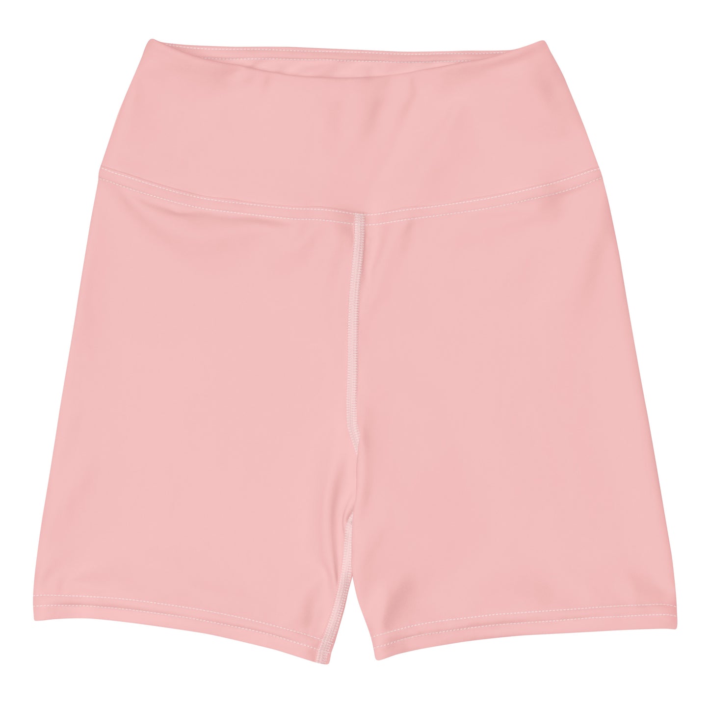 Voyager Pink High-Waisted Yoga Shorts