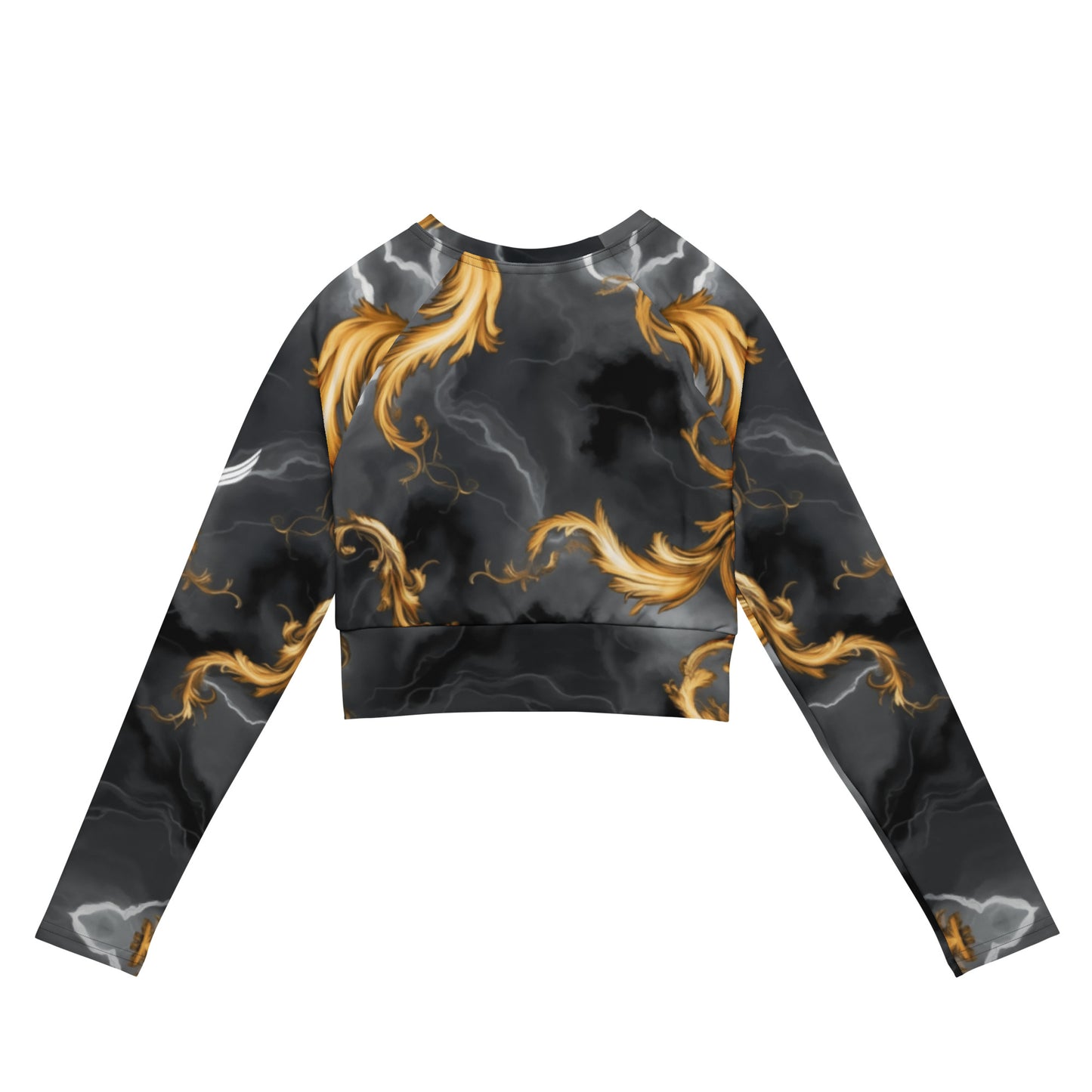 Celestial Cyclone Long Sleeve Crop Top