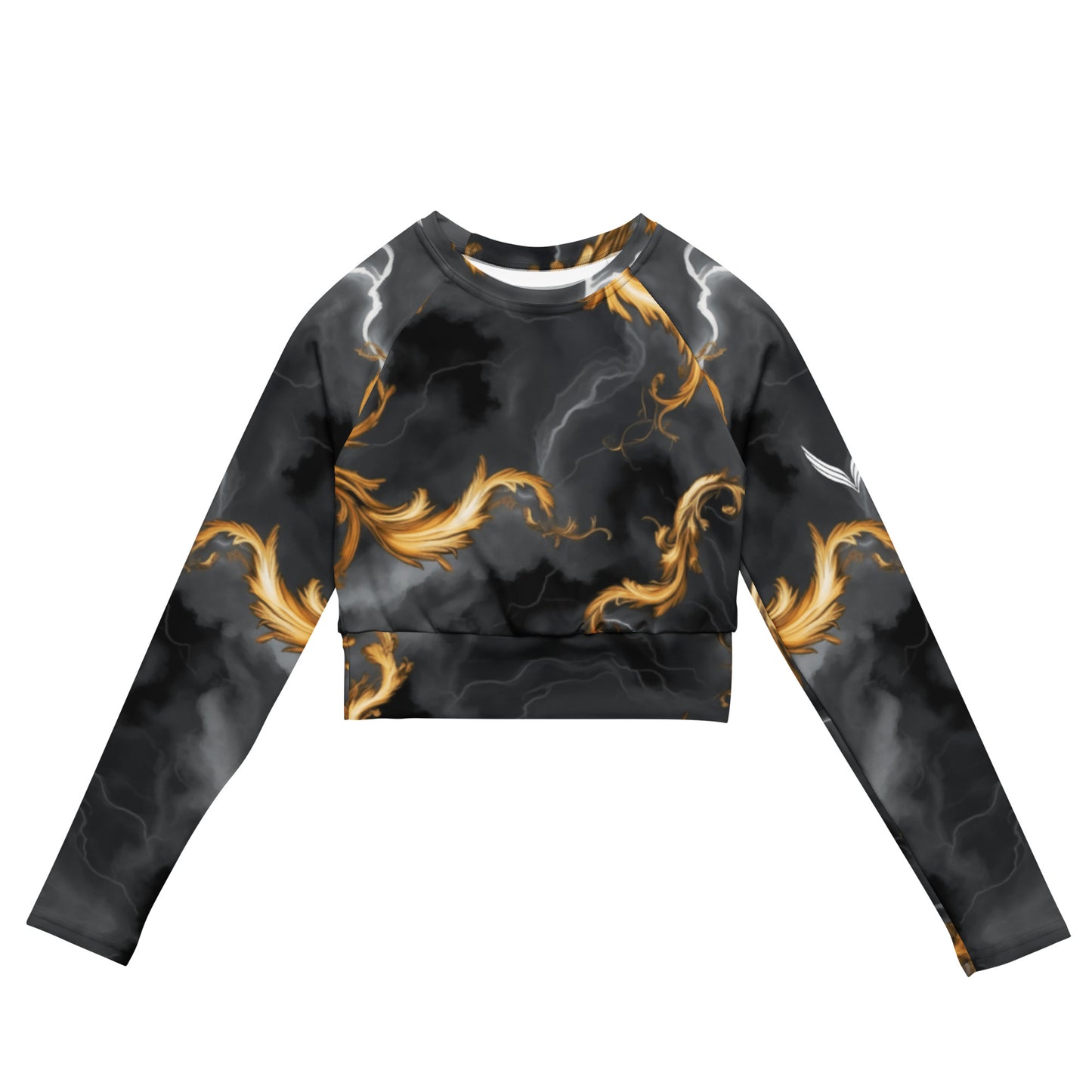 Celestial Cyclone Long Sleeve Crop Top