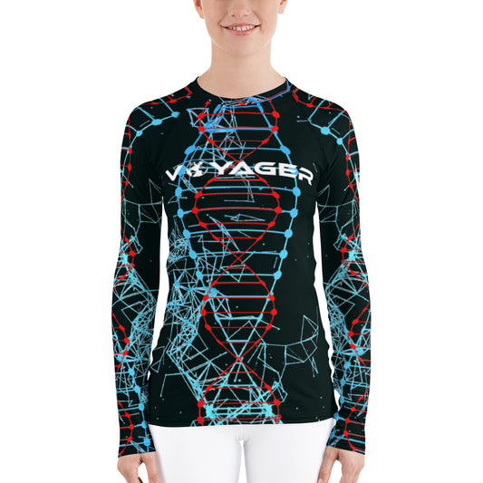 Voyager Genotype II Long Sleeve Performance - ทรงเข้ารูปเป็นพิเศษ - Rash Guard