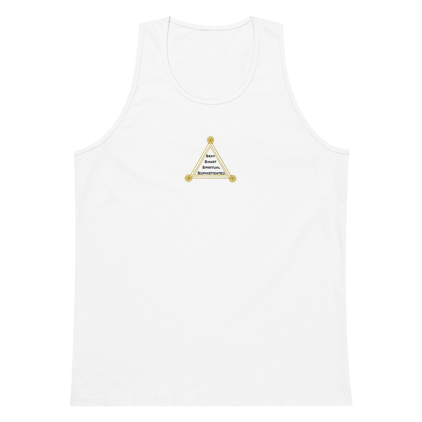 I AM Embroidered- Tank Top
